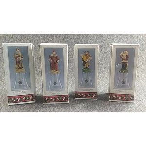 Vintage 1992 Lot Of 4 Novelino Christmas Bells Renaissance Modern Elizabethan